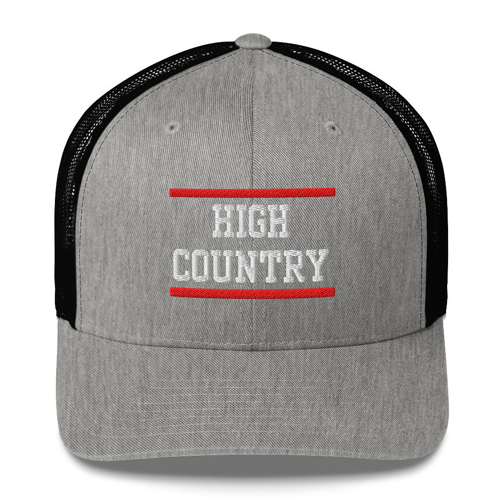 Thumbnail: Cosmic Country High Country Embroidered Trucker Cap