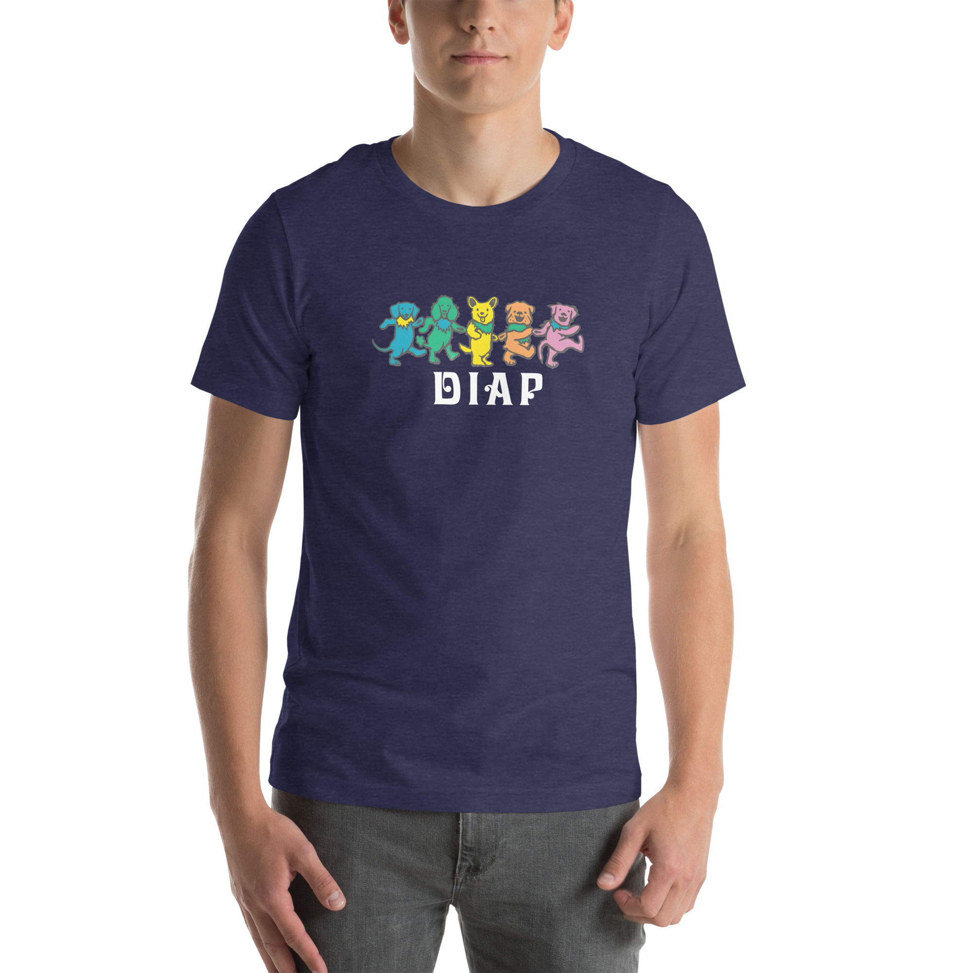 Dogs in a Pile Dancing Dogs t-shirt