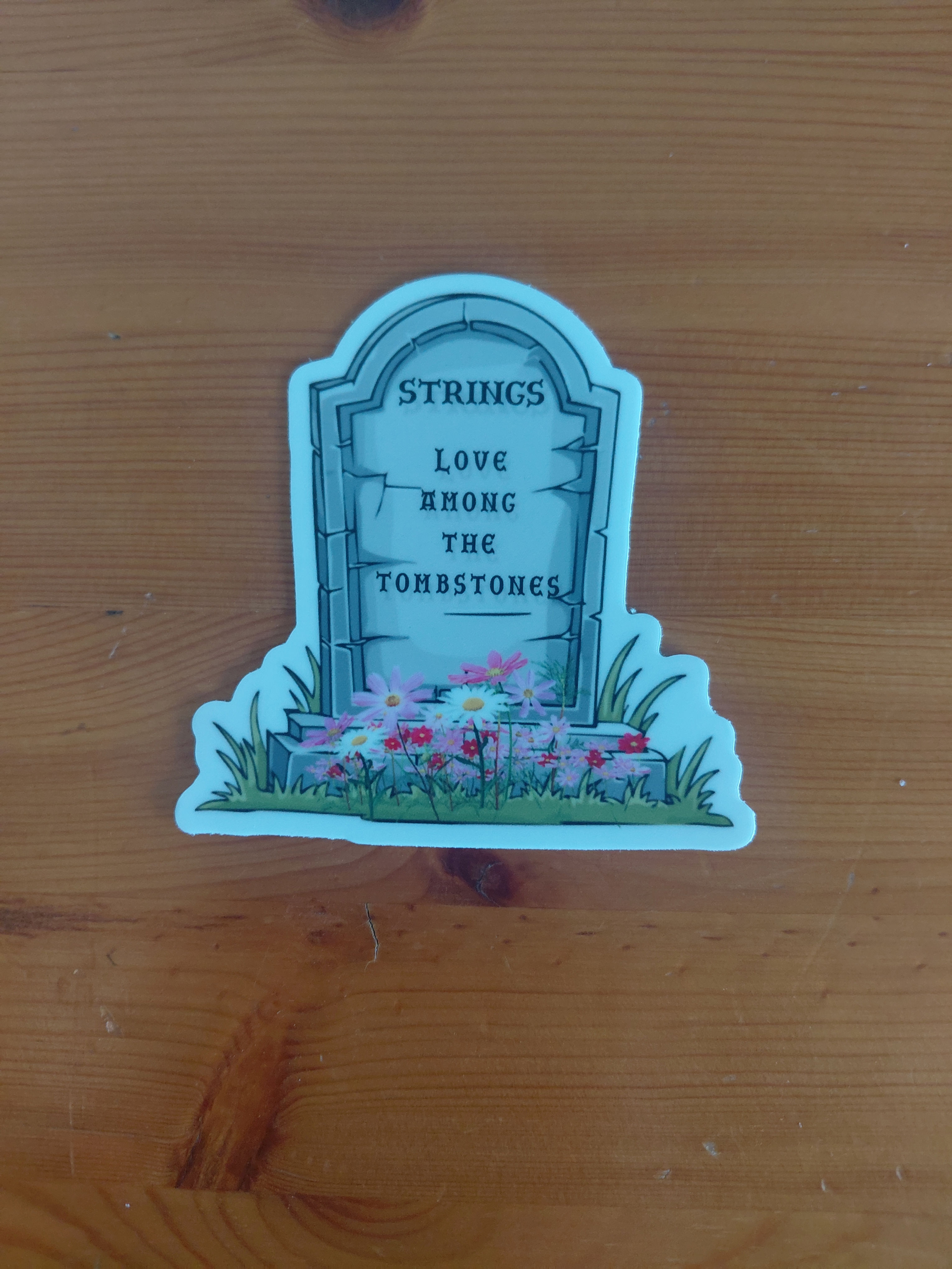 Billy Strings Love Among the Tombstones sticker