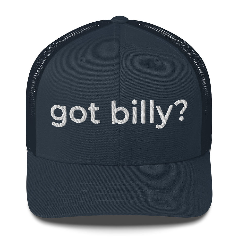 Thumbnail: Billy Strings got billy? embroidered Trucker Cap