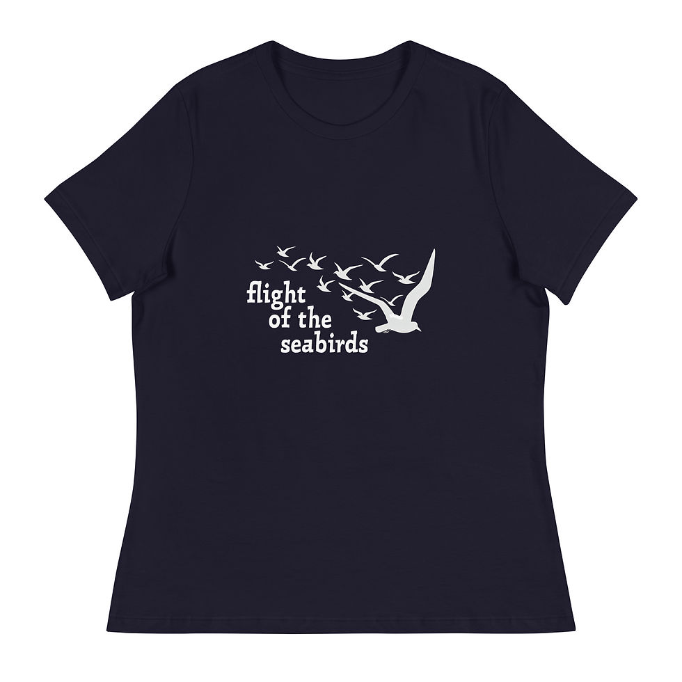 Cassidy Women's T-Shirt in Navy