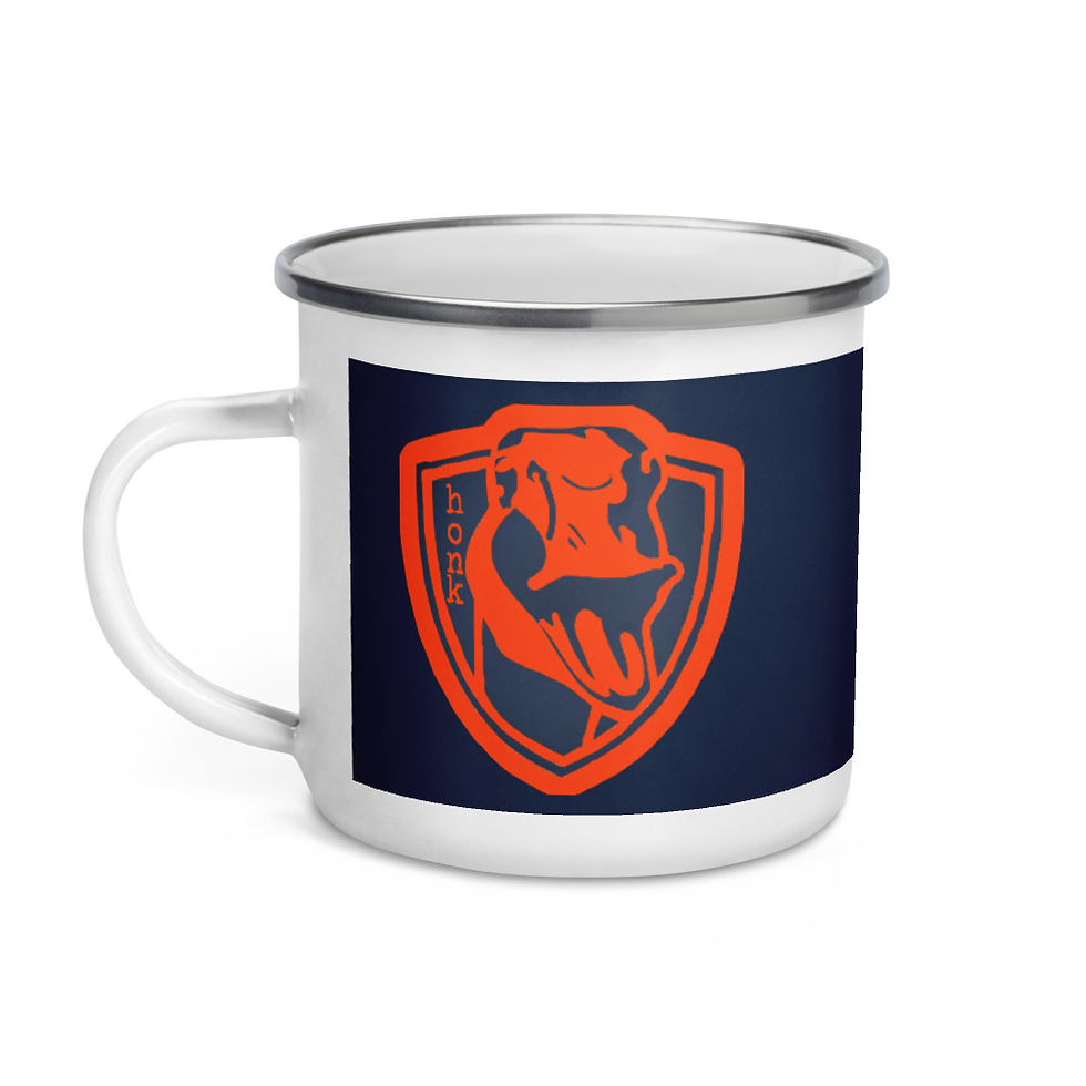 Thumbnail: Honk Enamel Mug