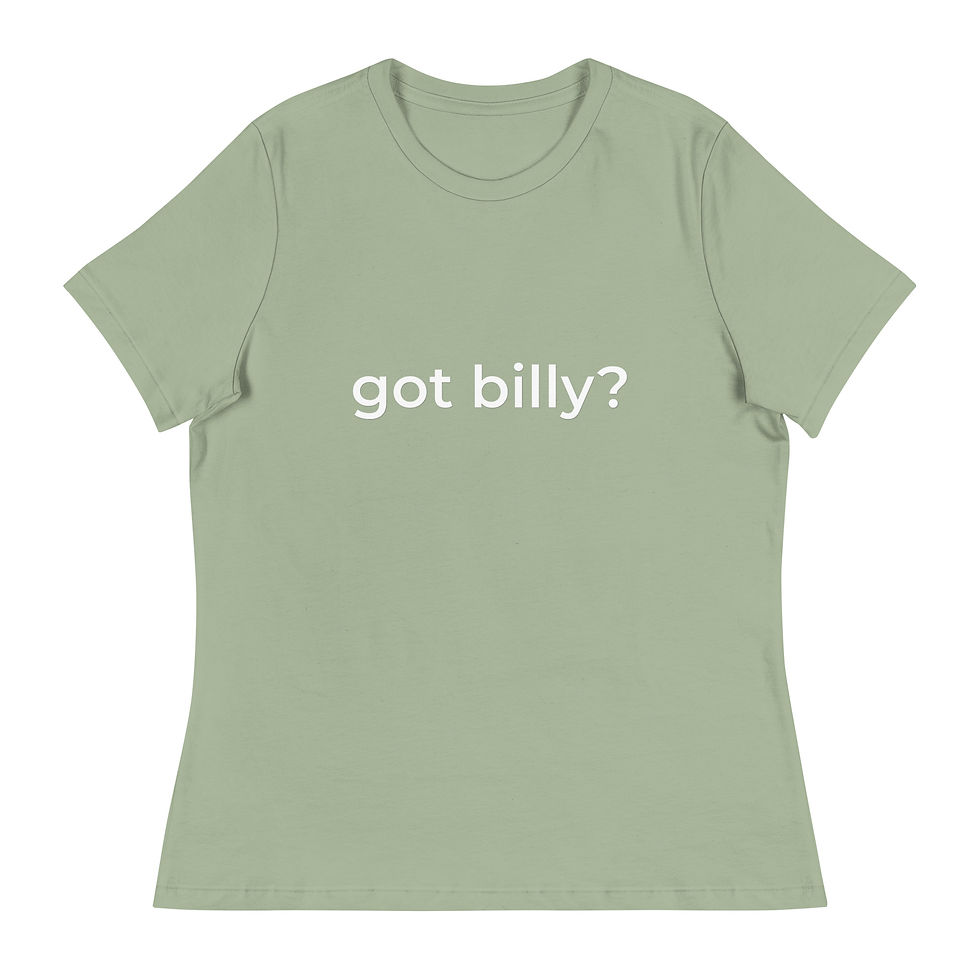 Thumbnail: Billy Strings got billy? Women's Relaxed T-Shirt