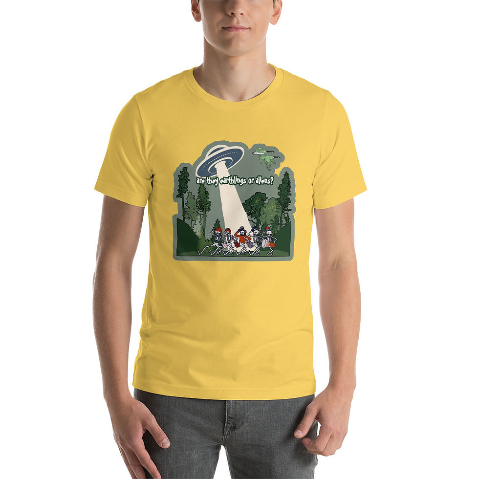 Thumbnail: Goose Earthling or Alien T-Shirt