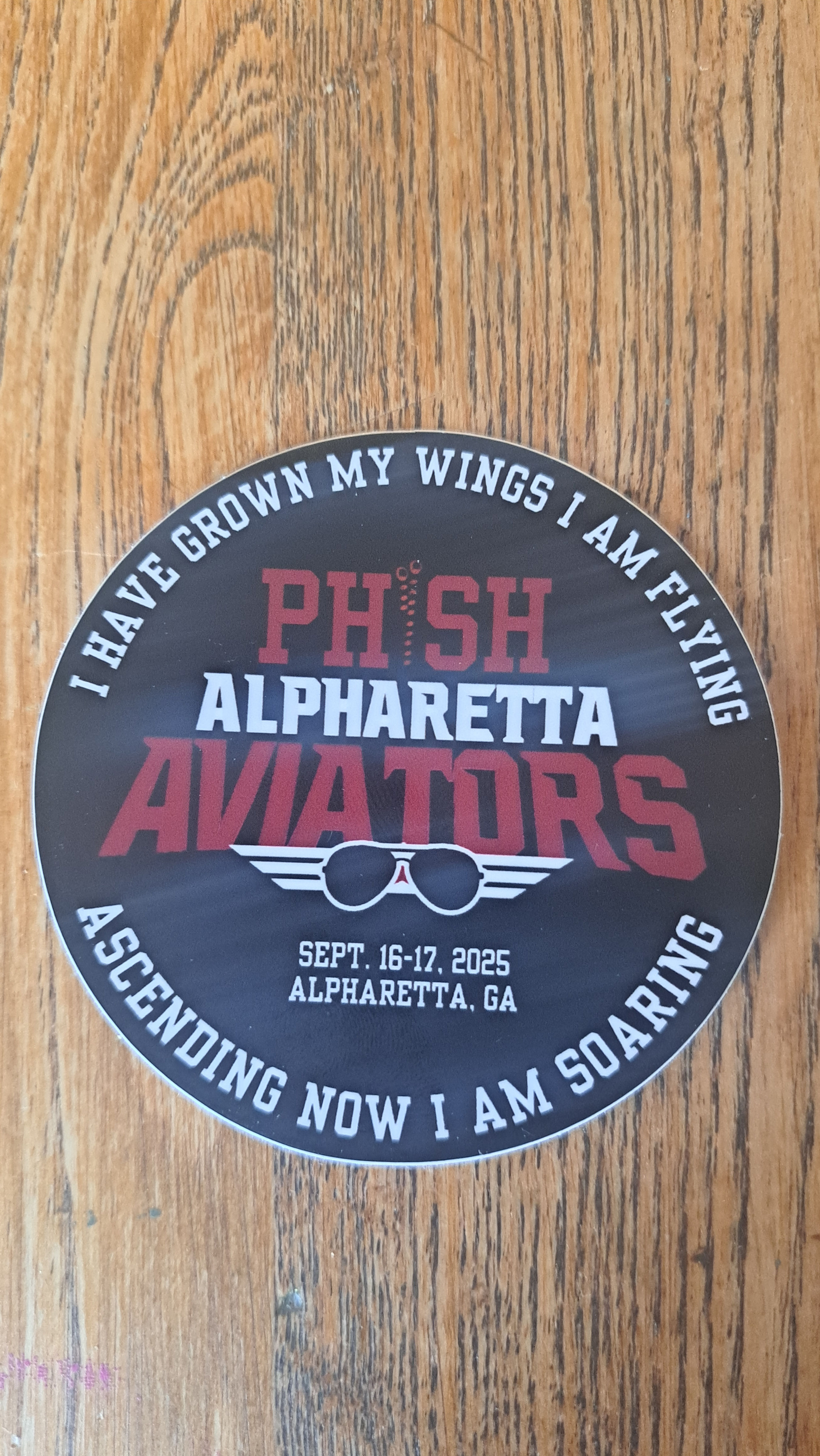 Phish Alpharetta sticker