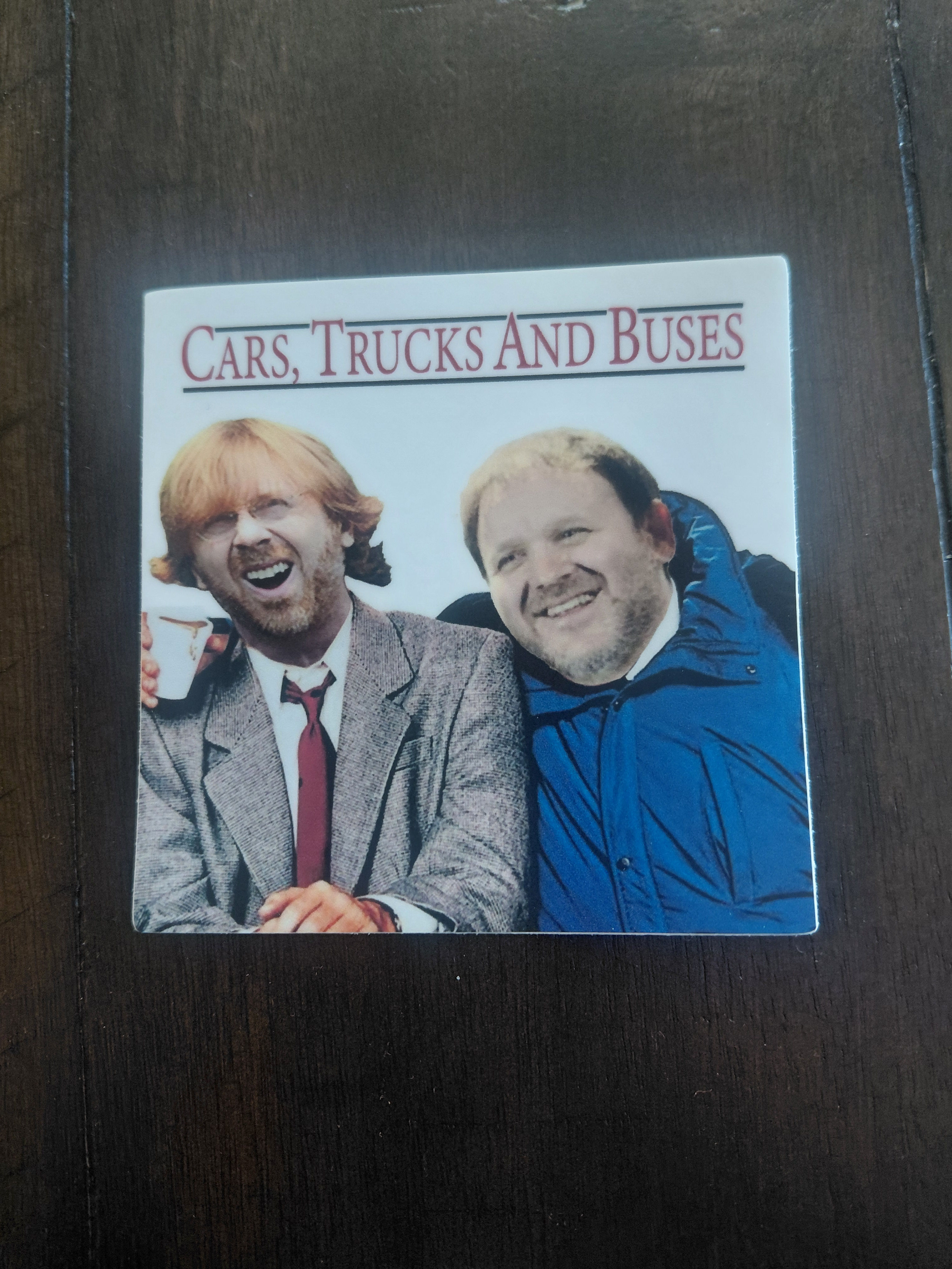 Cars, Trucks & Buses sticker
