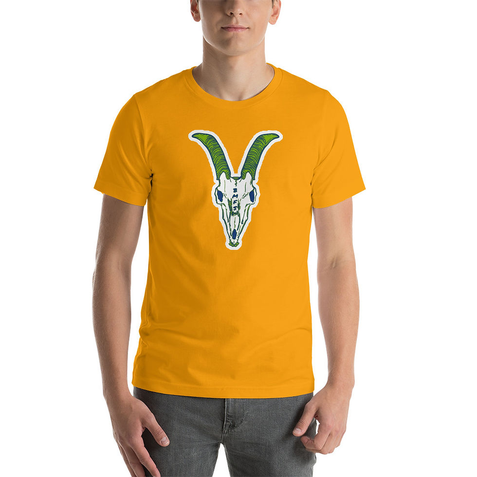 Thumbnail: Goat Skull Unisex T-Shirt