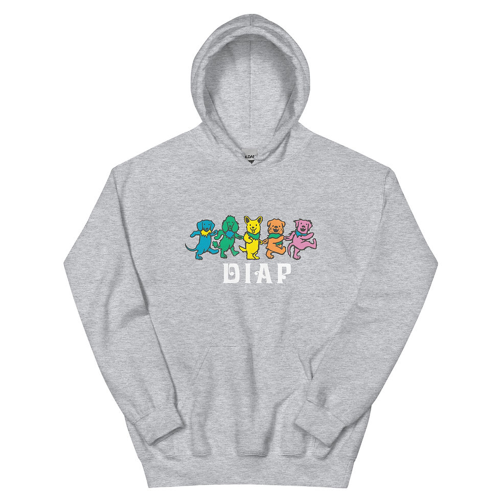 Thumbnail: Dogs in a Pile Dancing Dogs Hoodie