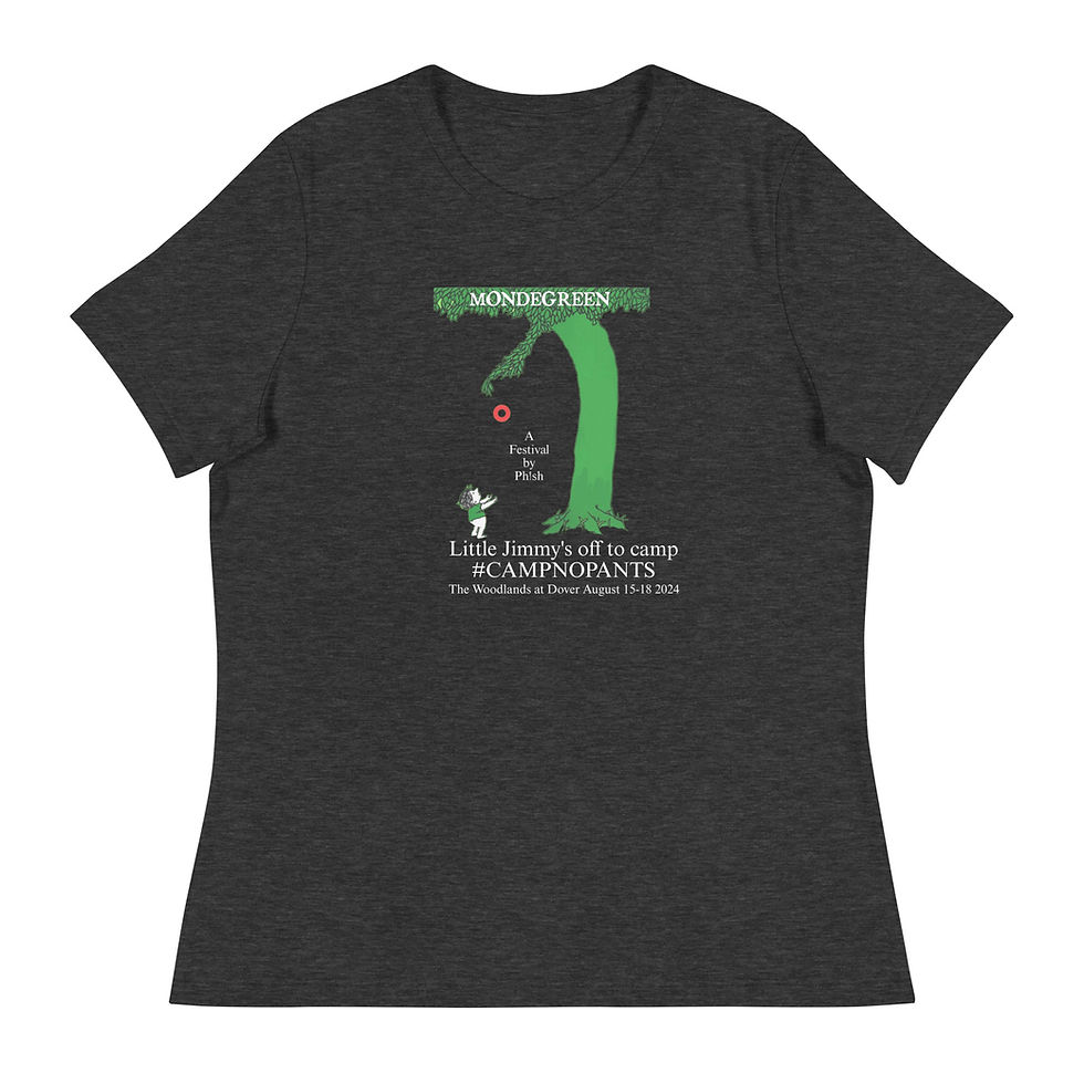 Thumbnail: Mondegreen Camp No Pants Women's Relaxed T-Shirt