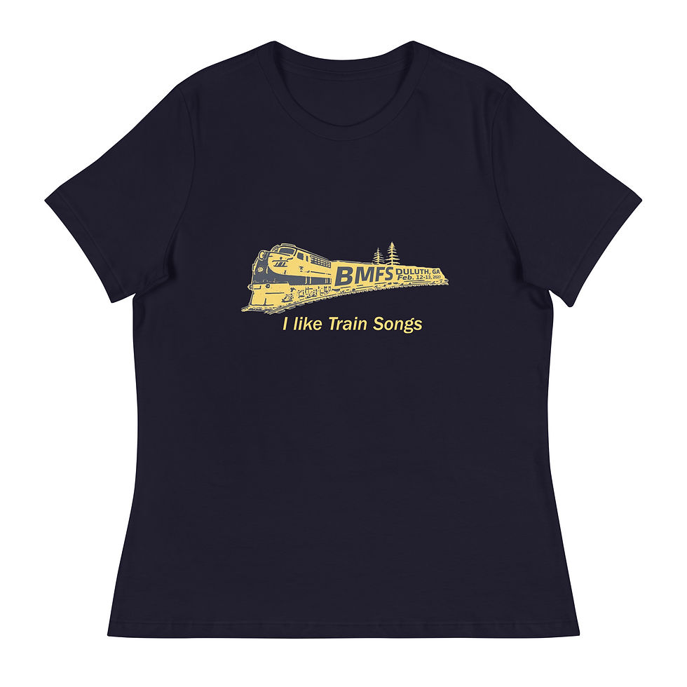 Billy Strings Duluth Women's T-Shirt in Navy