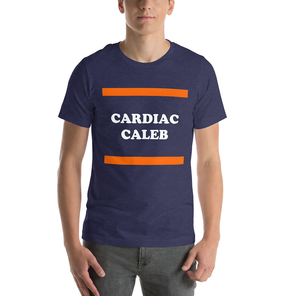 Thumbnail: Cardiac Caleb Unisex t-shirt