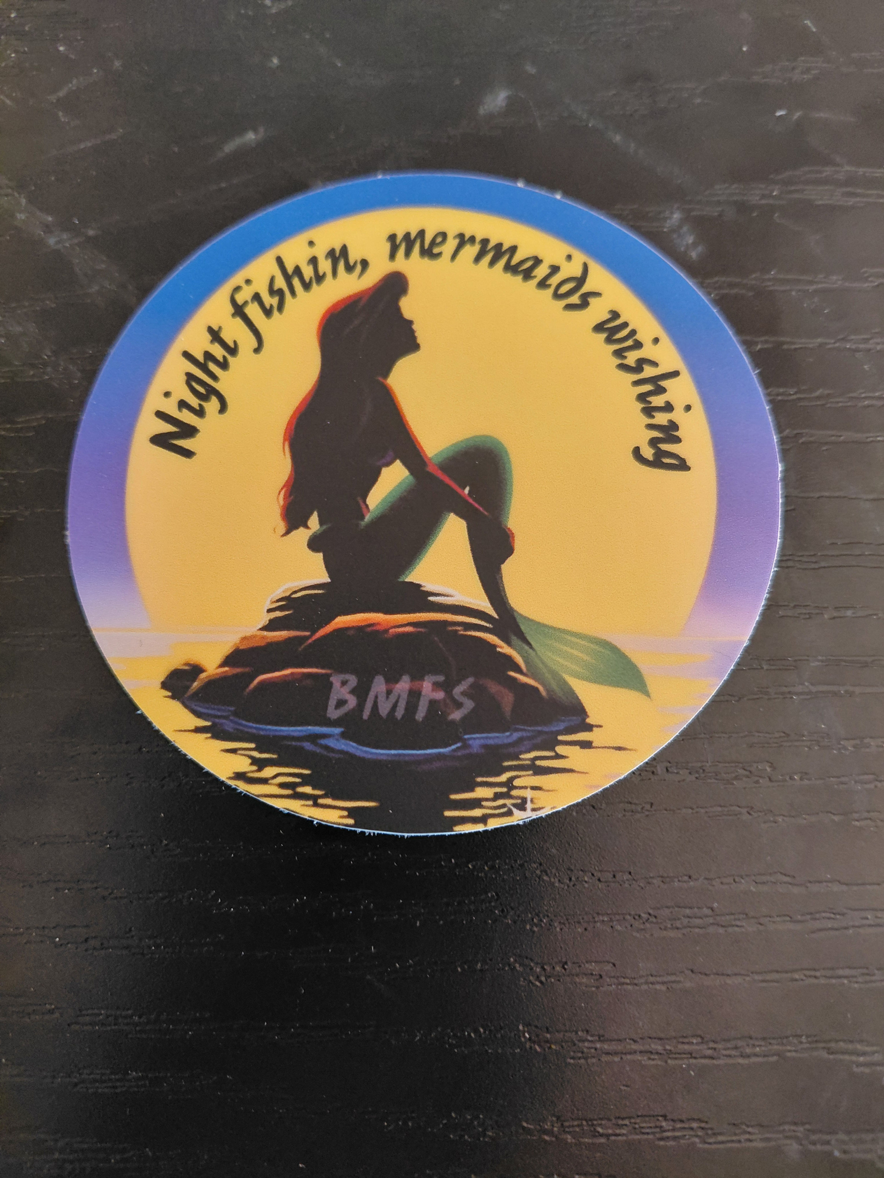 Billy Strings Night Fishing sticker
