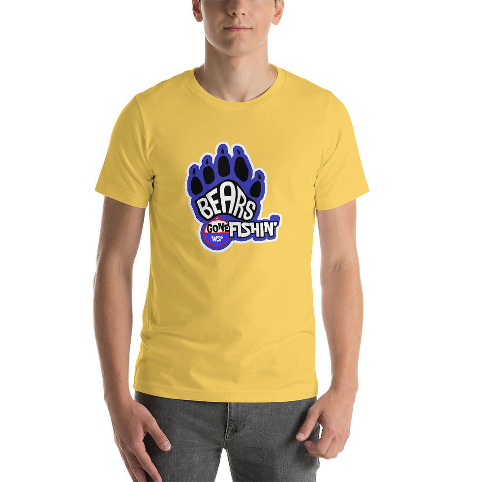 Thumbnail: Bear's Gone Fishin'  T-Shirt