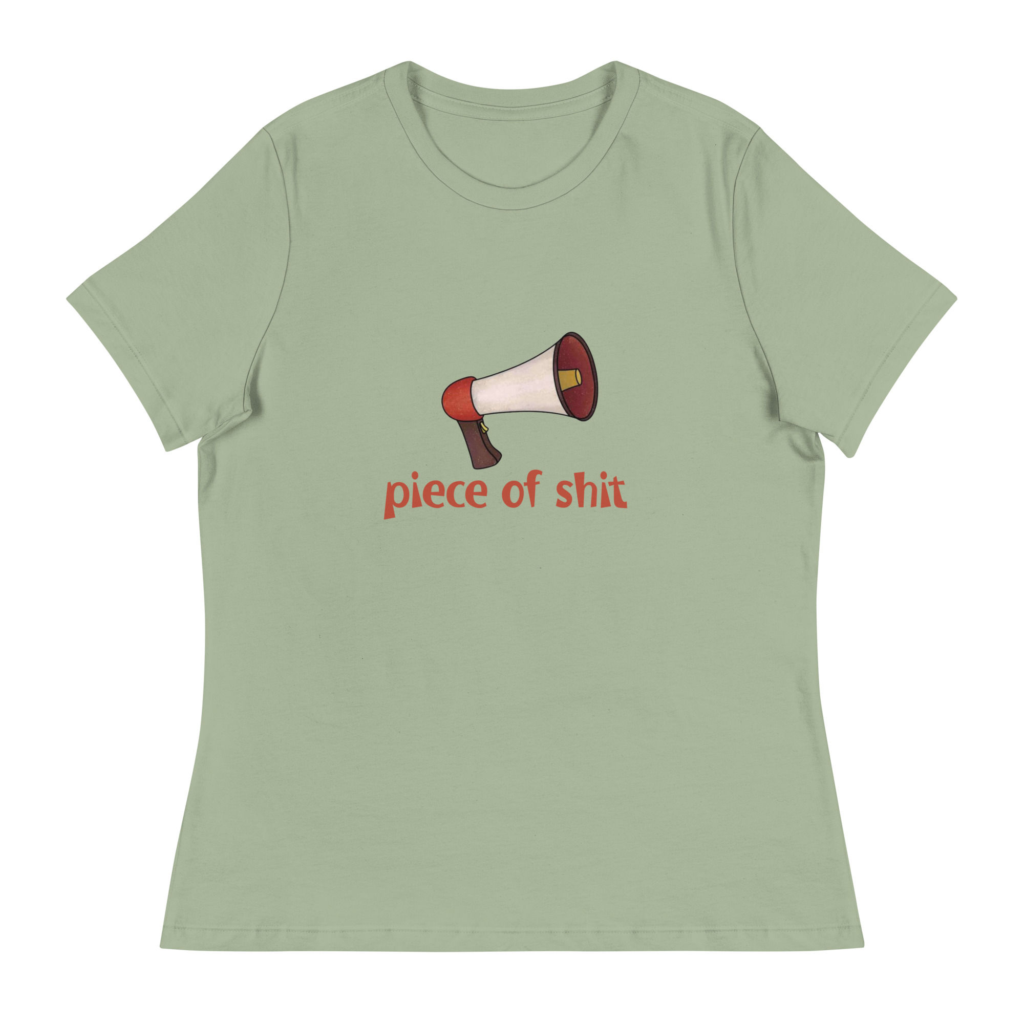 Phish Piece of Shit Megaphone Women's Relaxed T-Shirt