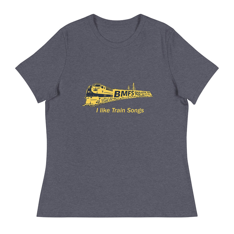 Billy Strings Duluth Women's T-Shirt in Heather Navy