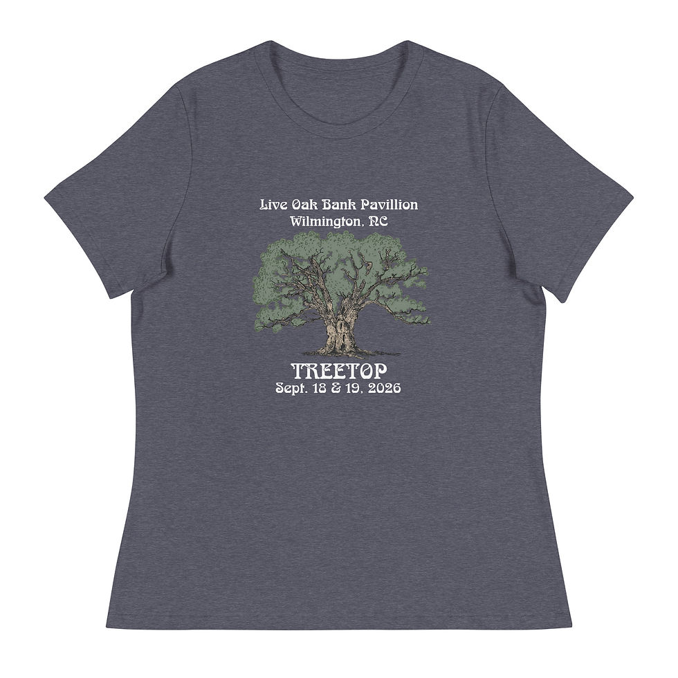 Thumbnail: Widespread Panic Wilmington Treetop — Women's Relaxed Tee