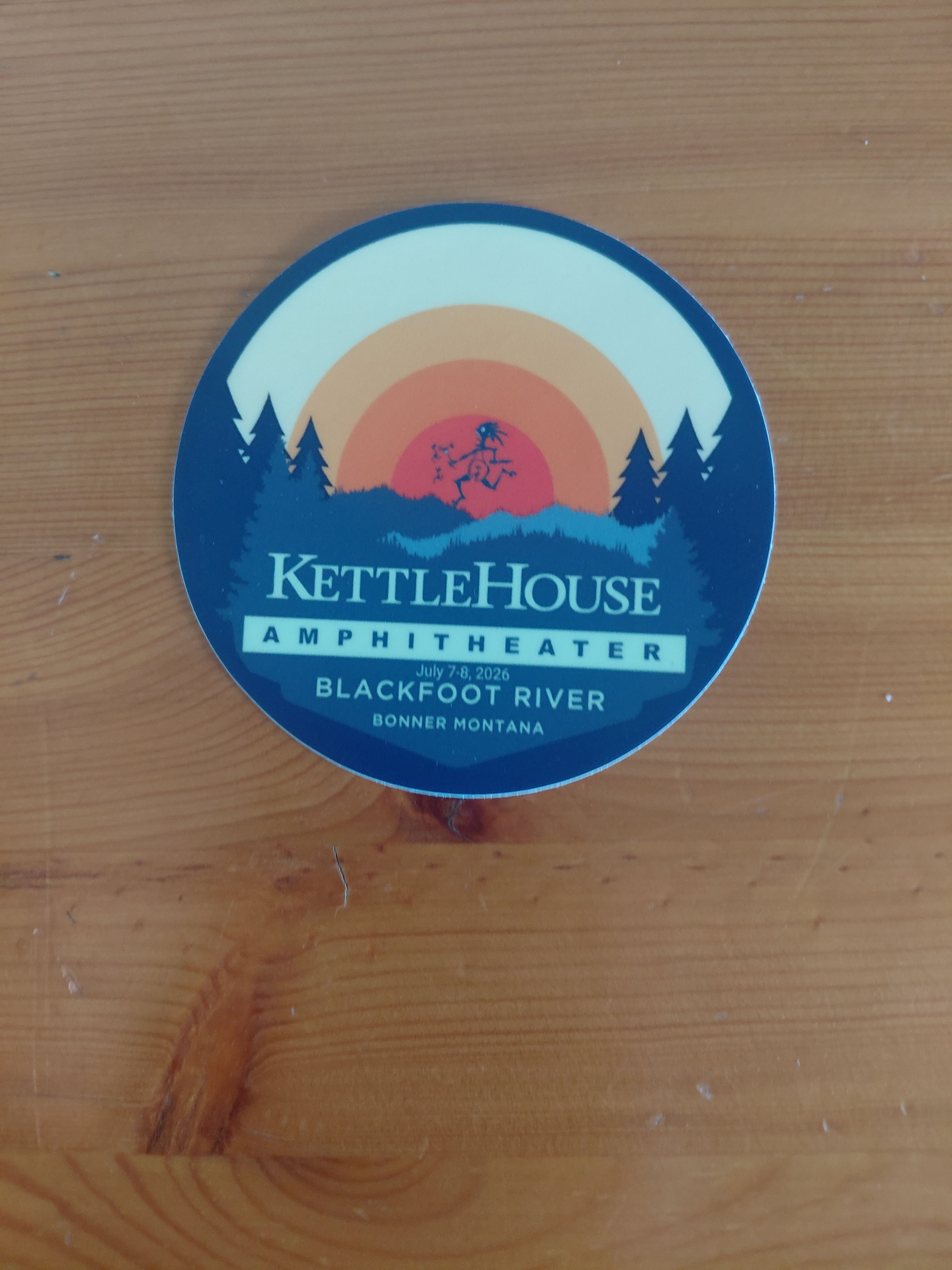 Widespread Panic Kettlehouse Tour sticker