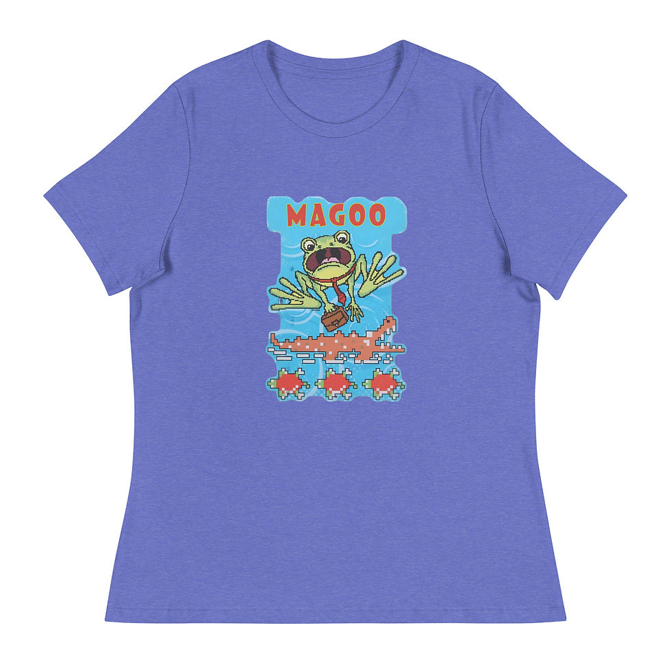 Thumbnail: Magoo Frogger Women's Relaxed T-Shirt