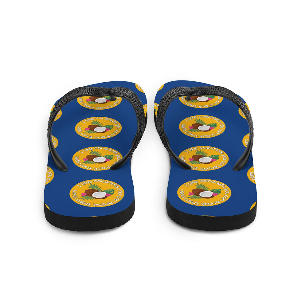 Thumbnail: I Like Coconuts Flip-Flops