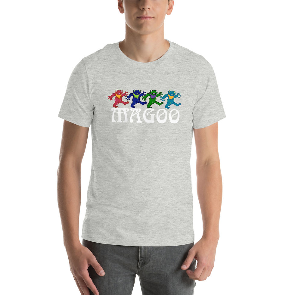 Thumbnail: Magoo Dancing Frogs t-shirt
