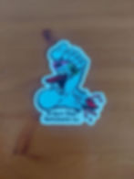 Billy Strings Party Time Broken Doh! Skateboard Co. sticker