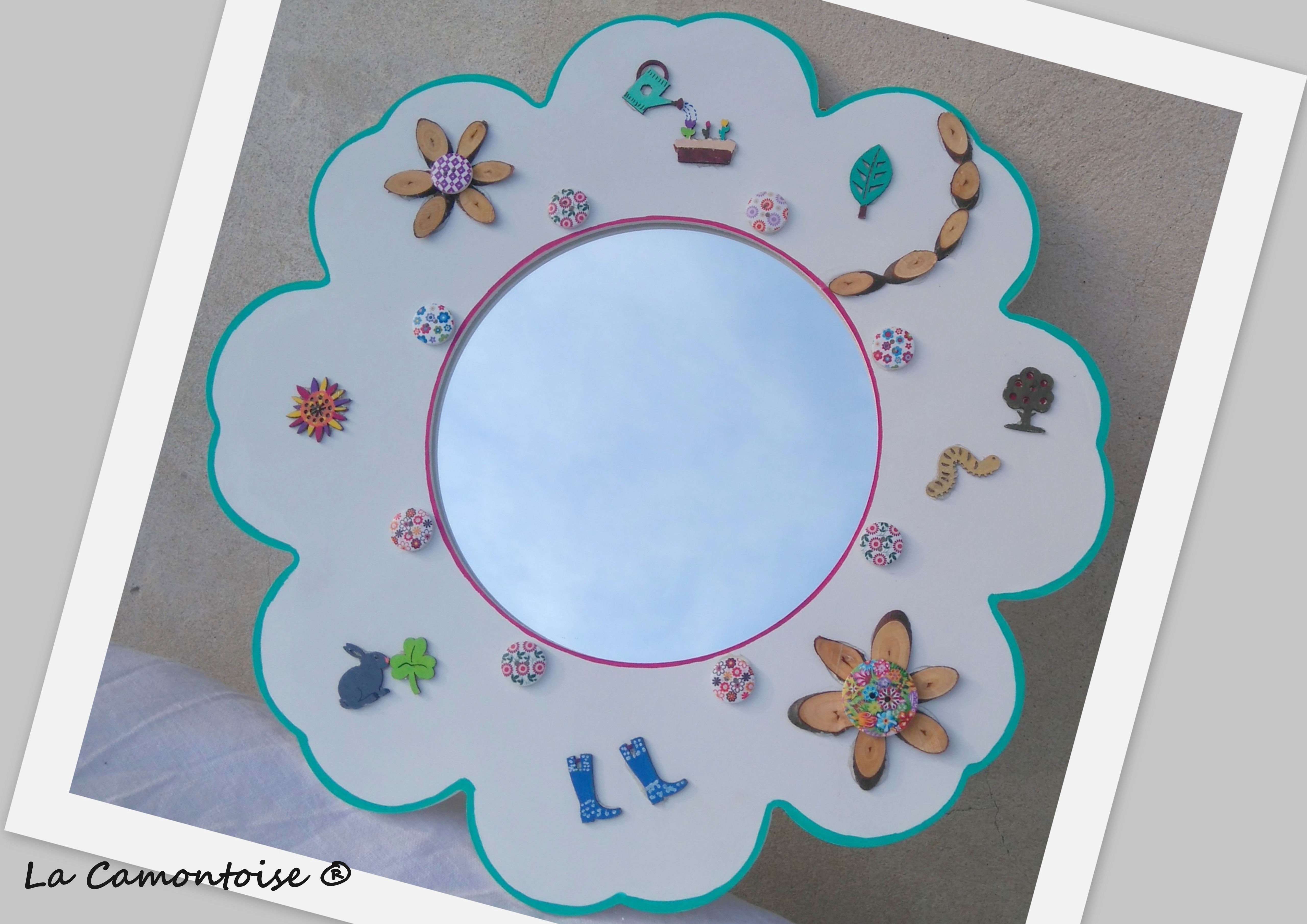 Miroir Fleur