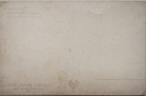 Revers razglednice Krunisanje Tomislava