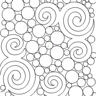 Spiral and Bubbles