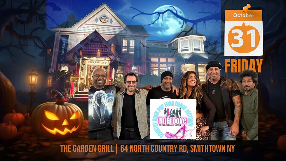 HALLOWEEN WITH NU GROOVE @ THE GARDEN GRILL