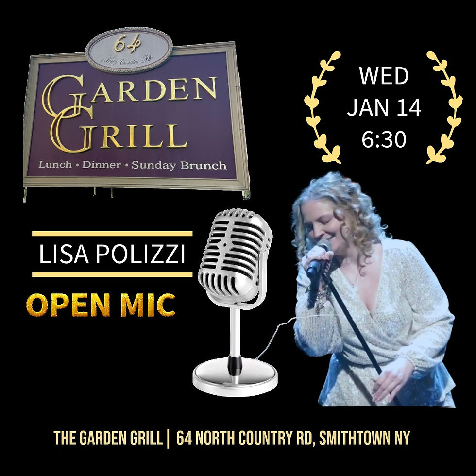 LISA POLIZZI OPEN MIC 