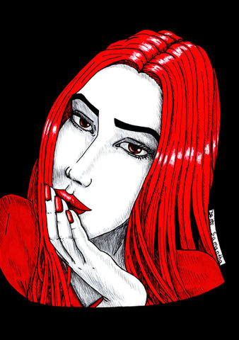 Samantha – die Beschützerin in Rot