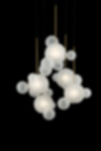 Bolle Frosted Circular Chandelier-24 for ceiling interior lighting design ideas