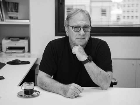 Black and white portrait of BLK Architects