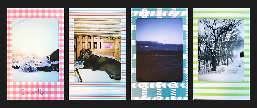 ✨ Some of the mini photos I have collected over the years in my first album ✨