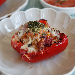 Gefüllte Paprika aus dem Airfryer