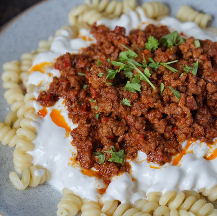 Pasta nach türkischer Art