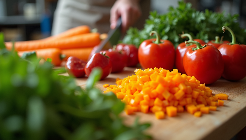 Frisches Obst und Gemüse – bunt und gesund