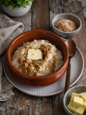 Milchreis aus dem Ofen