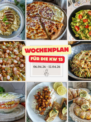 Essensplan für die 15. KW
