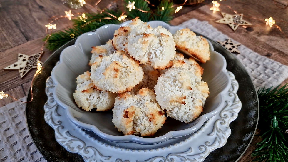 Kokos-Toffifee Makronen