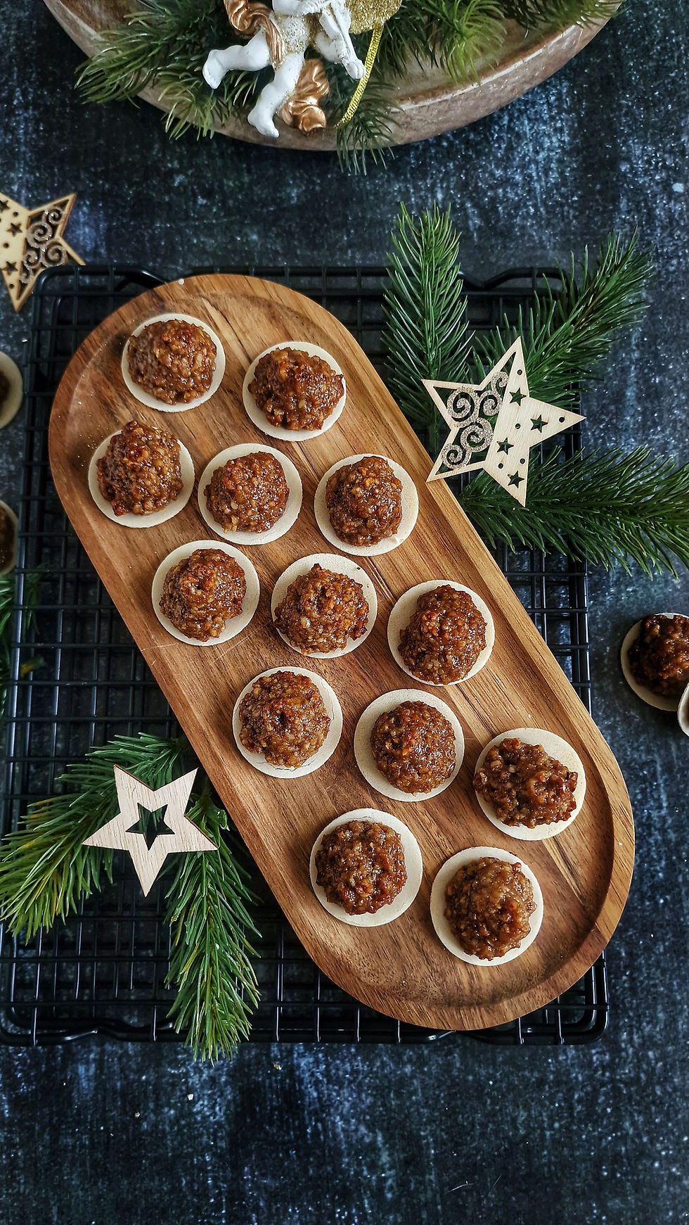 Walnuss Kaffee Makronen