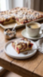 Blech-Zwetschgenkuchen mit Rührteig und Streuseln