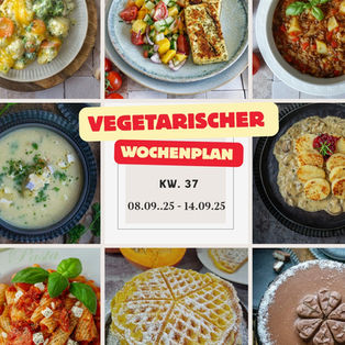 Essensplan für die 37. KW