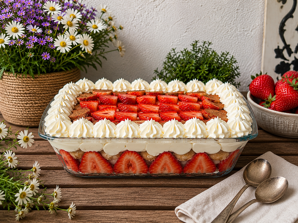 Erdbeer-Tiramisu – das perfekte Sommerdessert mit Mascarpone