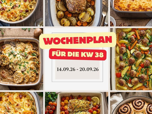 Essensplan für die 38. Kalenderwoche – 7 herzhafte Herbstrezepte plus Bonus