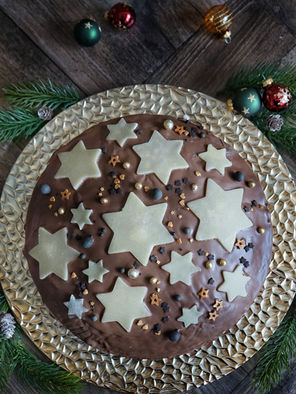 Lebkuchen Marzipan Kuchen