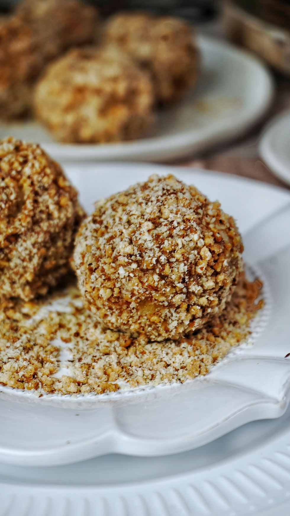 Lebkuchen Nougat Knödel