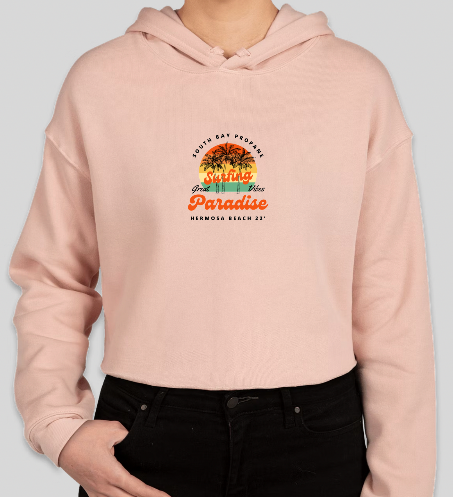 Women's Paradise (Crop Hoodie)