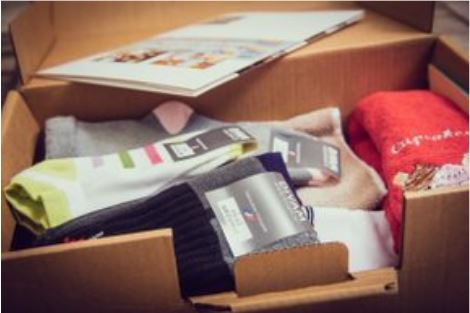 Vente de textile DIVAM par les BTS NDRC de St Exupéry