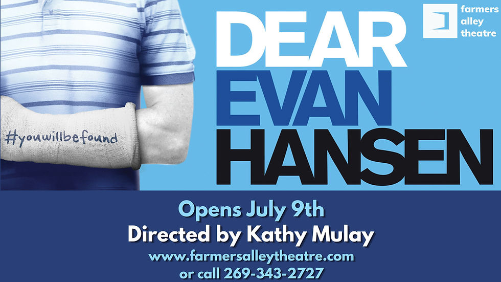 DEAR EVAN HANSEN at Farmers Alley Theatre